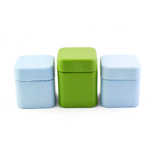 Biểu Tượng Tùy Chỉnh Mini Vuông Thủy Tinh Tập Trung <span class=keywords><strong>Jar</strong></span> Với Childproof Nắp Cap Cho Hoa Kem Dầu Lưu Trữ - Product Image 6