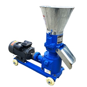 Small Wood <b>Pellet</b> Mill Machine Mini <b>Chicken</b> Cattle Animal <b>Feed</b> Food <b>Pellet</b> Making Machine - Product Image 2