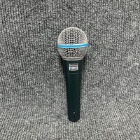 Mikrofon Dinamis Berkabel BETA58A Kardioid untuk Pertunjukan Panggung, Karaoke, Hosting, Siaran Langsung Profesional, Pasokan Lintas Negara