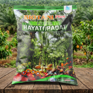 Fertilizante granular orgánico Biotani Plus de liberación lenta para plantaciones de palma aceitera - Product Image 1