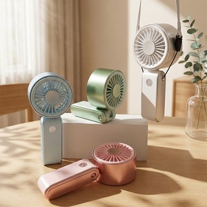 Nouveau mini ventilateur portable à lanière, rechargeable par USB, pliable, haute puissance, ventilateur <span class=keywords><strong>de</strong></span> cou portable - Product Image 5