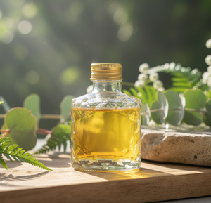 Wholesale 50ml 100ml Empty <strong>Mini</strong> Round Shaped Glass <strong>Bottle</strong> with Gold Screw Cap for Whiskey Brandy and Spirits - Product Image 3