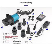 Système de filtration submersible SUNSUN DC24V 60W étanche pour aquarium extérieur, bassin à poissons koï, fontaine de jardin, boîte en plastique