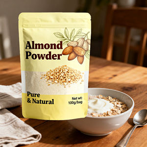 Özelleştirilmiş paket badem sütü toz Lmond <span class=keywords><strong>Protein</strong></span> tozu kayısı çekirdeği özü badem tozu - Product Image 3