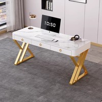 Bureau d'ordinateur, petit, pour la maison, chambre à coucher, simple, grand format, luxe léger, haut de gamme, multifonctionnel, bureau d'écriture