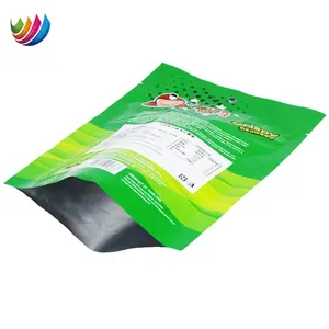 Custom Food Sealing Pouch Mylar Aluminum Foil Crispy Chips Plastic Packaging Bag For Nori Seaweed Snack