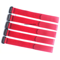 Sangle auto-adhésive thermorésistante 20x150mm en nylon, personnalisable, écologique, avec boucle réglable, fermeture colorée