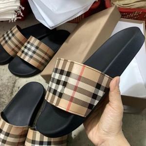 Nouvelle collection : Chaussures décontractées légères et respirantes à plateforme ouverte, motif à carreaux, antidérapantes, pour hommes et femmes - Product Image 2