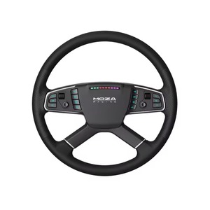 Volant de course pour <span class=keywords><strong>camion</strong></span> MOZA TSW, <span class=keywords><strong>simulateur</strong></span> de <span class=keywords><strong>camion</strong></span> réaliste, compatible avec la série de bases MOZA pour <span class=keywords><strong>PC</strong></span>, simulation de conduite de <span class=keywords><strong>camion</strong></span> - Product Image 1