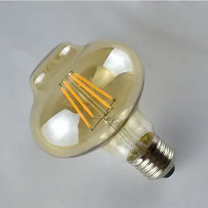 Dimmable 4W 6W 8W Lantern Shape L80 Retro style filament LED light bulb E26 E27 Industrial LED Edison lamp