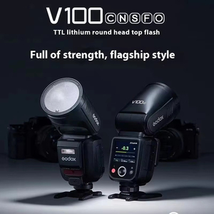 Flash para Cámara V100 TTL Li-ion, Transmisión Inalámbrica, Speedlite Portátil con Control de Interruptor - Product Image 5