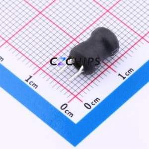 XR6 * ตัวเหนี่ยวนำพลังงาน8-100K-S ผ่านชิ้นส่วนรู (THT) D7.5xL10mm 10uH 10% I-core - Product Image 1