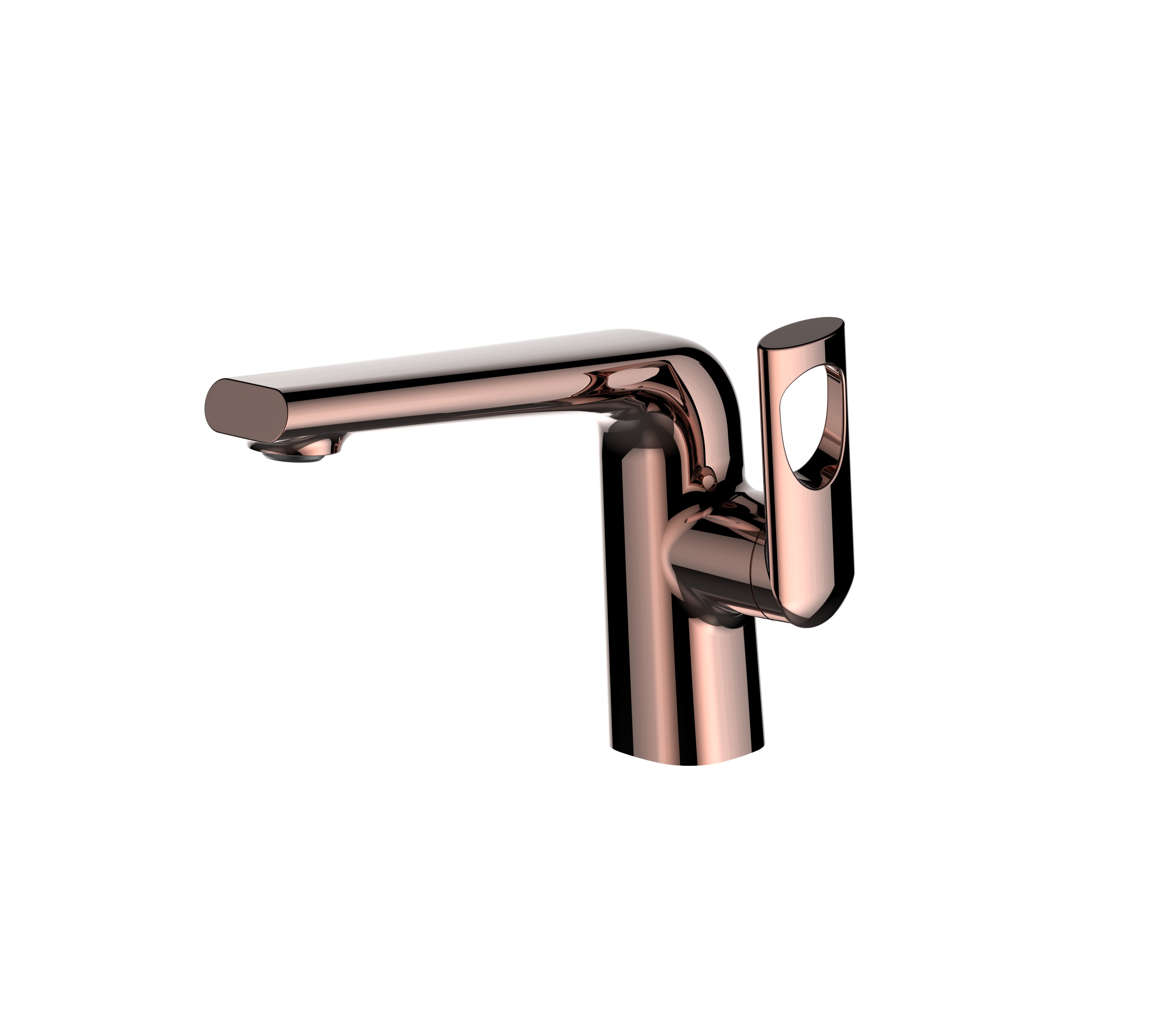 Chrome Waterfall Bathroom Faucet Vanity Sinks Mixer Tap Single Handle Wide Spout Cold And Hot Water Tap
