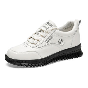 Zapatos <span class=keywords><strong>de</strong></span> cuero genuino informales con logotipo personalizado, zapatos para correr, zapatos deportivos negros para <span class=keywords><strong>mujer</strong></span>, <span class=keywords><strong>zapatillas</strong></span> <span class=keywords><strong>de</strong></span> viaje para <span class=keywords><strong>mujer</strong></span> y <span class=keywords><strong>mujer</strong></span> - Product Image 2