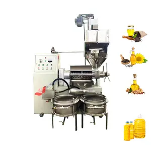 Efficient edible oil making machine sunflower oil pressers palm groundnut oil pressing machine