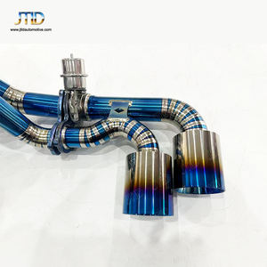 Sistema de Escape Deportivo Profesional de Titanio para Ferrari F430 4.3 V8, Instalación Directa para una Respuesta de Aceleración Mejorada, Agresivo - Product Image 5