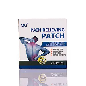 Meilleure vente MQ 6 pièces/sac patch de soulagement des douleurs articulaires bonne qualité patchs de soulagement de la douleur pour les douleurs musculaires du genou du corps