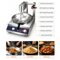 Machine à frire automatique électrique Semikron, cuisinière commerciale, acier inoxydable 304 de qualité alimentaire, capacité de 10 L, minuterie multifonctionnelle