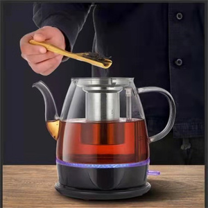 Venta al por mayor 220V 1000W Hervidor de té eléctrico 1.2L Diseño de cuello de cisne <span class=keywords><strong>con</strong></span> control de temperatura y función de mantener el calor para uso doméstico - Product Image 3