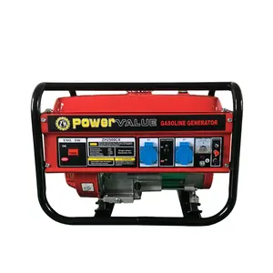 Power Value Single Cylinder Portable Electric 2kw Gasoline Generators EC2500CX