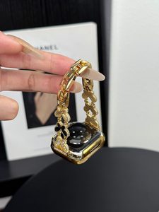 Correa de Reloj Transpirable de Aleación con Diamantes de Imitación <span class=keywords><strong>para</strong></span> Relojes <span class=keywords><strong>Ultra</strong></span> 10/9/8/7/6/5/4/3/2/1SE Series, Correa Elegante y Delgada <span class=keywords><strong>para</strong></span> <span class=keywords><strong>Mujer</strong></span> - Product Image 5