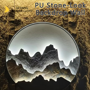 Panel de Pared Exterior Ligero, Moderno, Ecológico, de Piedra Artificial de PU/Poliuretano, Impermeable y Resistente al Fuego - Product Image 6