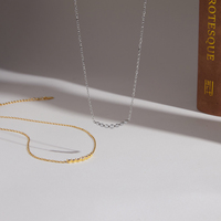 Kalung Choker Wajah Tersenyum Warna Perak dari Baja Anti Karat J&D Jewelry dengan Zirkonia Putih Bulat untuk Wanita, Perhiasan Anti Kusam