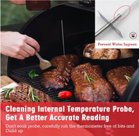 Sonde RTD, PG24-44, pièces de rechange pour barbecue Camp Chef, capteur de température pour fumoir, sonde en acier inoxydable résistant à la chaleur