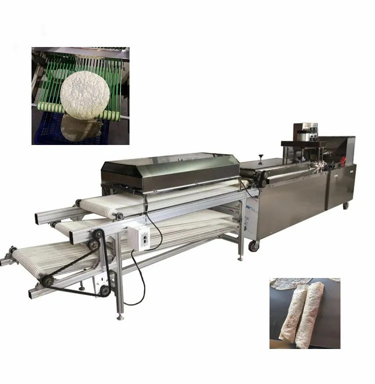 Otomatik paratha/pide/chapati/tortilla/arapça ekmek/roti yapma makinesi elektrikli kavurma fırını