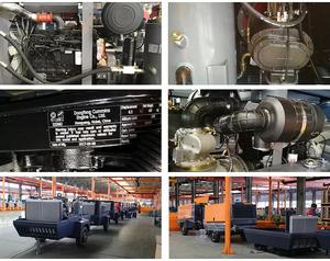 <span class=keywords><strong>Compresseur</strong></span> d'air diesel à vis haute pression avec roulement lubrifié, moteur refroidi par air et bloc <span class=keywords><strong>compresseur</strong></span> 353 CFM portable <span class=keywords><strong>pour</strong></span> l'exploitation minière et les travaux de terrassement - Product Image 6