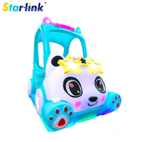 Voiture électrique lumineuse pour chatons, très appréciée, avec pneus tout-terrain, lumières LED et musique pour les aires de jeux intérieures et extérieures