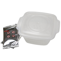 Conteneur alimentaire auto-chauffant avec pack chauffant pour le camping, les voyages et les repas prêts à manger