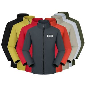 Veste en velours granulaire pour homme avec logo personnalisé en estampage à chaud, style vintage rétro, coupe-vent imperméable, veste de sport pour homme, vêtements de plein air - Product Image 3
