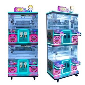 Máquina recreativa <span class=keywords><strong>de</strong></span> grúa modelo HB 76, favorita <span class=keywords><strong>de</strong></span> los niños, con receptor <span class=keywords><strong>de</strong></span> billetes metálico, para capturar juguetes, con WiFi y luces intermitentes - Product Image 2