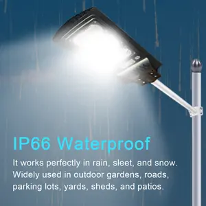 Ip66 Waterproof Solar High Powered Die-Cast Aluminum Outdoor Road Lighting 90W Solar Street Light All In 1 Led Solar Lamps