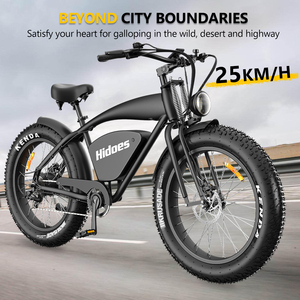 All Terrain Hideoes B3 Urban 26 นิ้วไฟฟ้าจักรยานเมือง 48V 1200Wแบตเตอรี่ลิเธียม 7 เกียร์Drop Shipping - Product Image 2