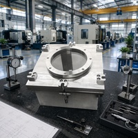 Chambre à vide ultra-élevé pour la science des surfaces, la déposition de films minces, la fabrication de semi-conducteurs, l'usinage CNC et la brochage