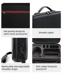 กระเป๋าเก็บของ EVA กันกระแทกและกันน้ำกันตกสำหรับ <span class=keywords><strong>DJI</strong></span> <span class=keywords><strong>Mini3</strong></span> <span class=keywords><strong>Pro</strong></span> วัสดุโดรน - Product Image 2