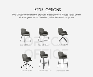 Nuevo DISEÑO DE Italia Lujo Premium cómodo Oficina tela cuero tapicería ejecutiva giratoria tarea Conferencia reunión silla - Product Image 5