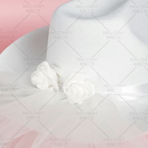 Bachelorette Party Favor Cowboy <b>Bride</b> <b>Cowgirl</b> <b>Hat</b> With Veil - Product Image 3