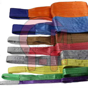 HLM 10トン吊り上げ容量ナイロンスリングベルト2.6mエンドレスタイプポリエステルウェビング1年保証ウェブスリング - Product Image 4