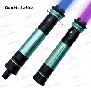 <span class=keywords><strong>Sabre</strong></span> lumineux LED à double tête Nouvelle musique Epée de Noël en plastique pour les fêtes et les décorations - Product Image 4