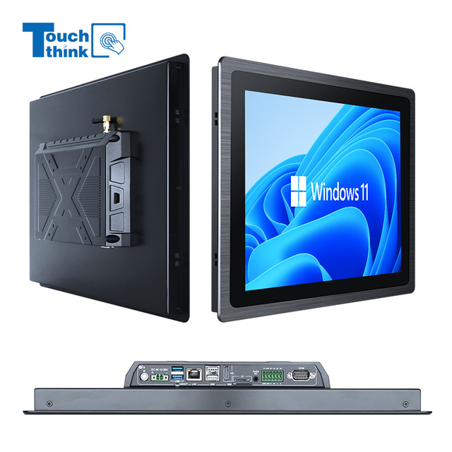 High Brightness Sunlight-Readable Win10 Android OS IP65 Resistive Touchscreen Industrial Automation Panel PC Embedded Android