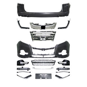 Piezas de Automóvil para Honda <span class=keywords><strong>Odyssey</strong></span> 2015-2018, Actualización a Kits de Carrocería de <span class=keywords><strong>Odyssey</strong></span> 2020, Parachoques Delantero, Parachoques Trasero, Rejilla con LED - Product Image 1