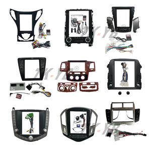 Nouveau style – Cadre d'autoradio Android universel 9/10 pouces avec écran tactile, CANBUS et câblage pour navigation et <span class=keywords><strong>lecteur</strong></span> DVD - Product Image 3