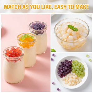 Perlas de <span class=keywords><strong>Boba</strong></span> con <span class=keywords><strong>Sabores</strong></span> Variados OEM 2026 / <span class=keywords><strong>Boba</strong></span> Explosiva / Bolas de Jugo de Frutas para Bebidas de Té - Product Image 3