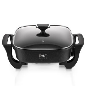หม้อไฟฟ้า RAF 1350W รุ่น R.5441 ความจุ 7 ลิตร เคลือบสารกันติด ควบคุมด้วยปุ่ม ใช้งานง่าย <span class=keywords><strong>ทำ</strong></span>ความสะอาดง่าย ให้ความร้อนสม่ำเสมอ - Product Image 4
