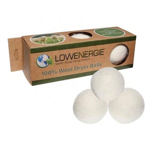 Customized 100% Organic New Zealand Reusable Natural Fabric Softener Healthy Felt Laundry Wool <b>Dryer</b> <b>Balls</b> - Product Image 1