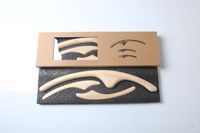 Vente chaude Gua Sha en bois naturel pour le visage méridien grattage corps ventre élimination de la Cellulite V visage Shaper produit de Massage