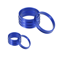 Anillos Centradores de Eje para Fresado CNC Personalizados de 72.6mm a 65.1mm, Piezas de Componentes de Transmisión para Torno